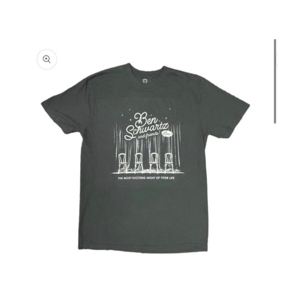 Ben Schwartz & Friends Tour T-Shirt – Black –‎ Size Medium – NWOT